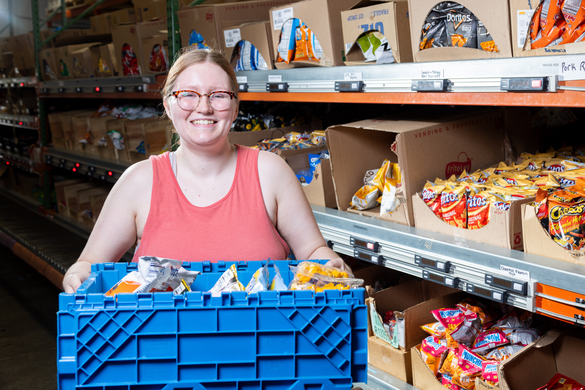 Warehouse team member