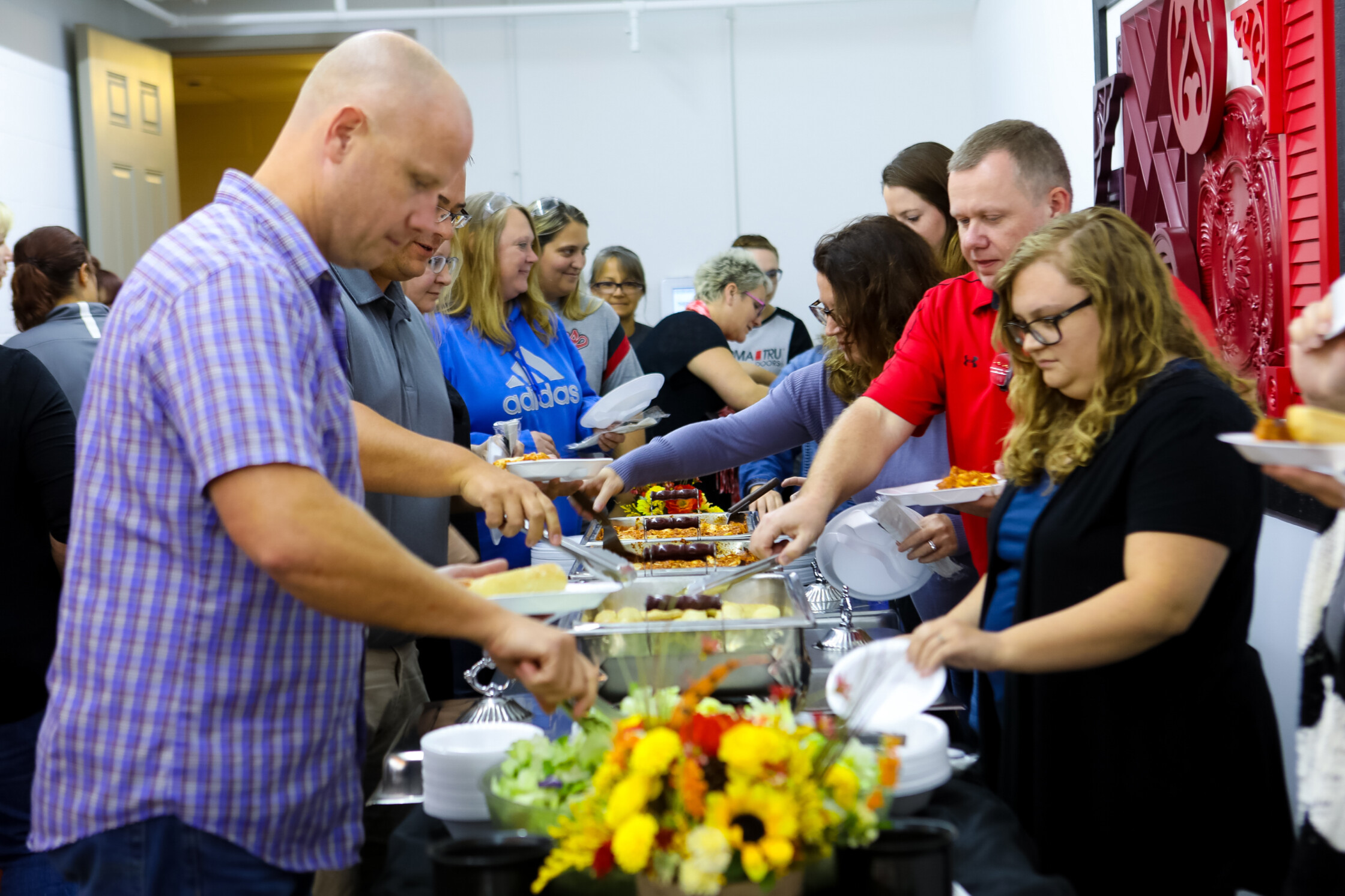 Catering services at location