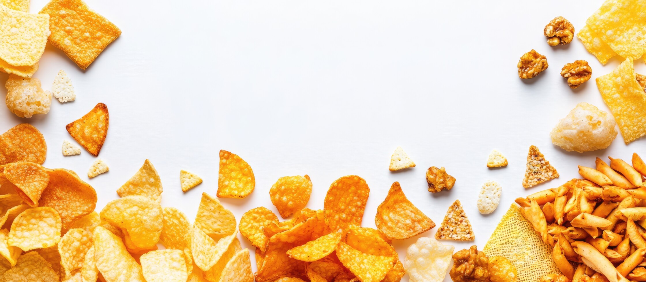 Chips and snacks from vending machine